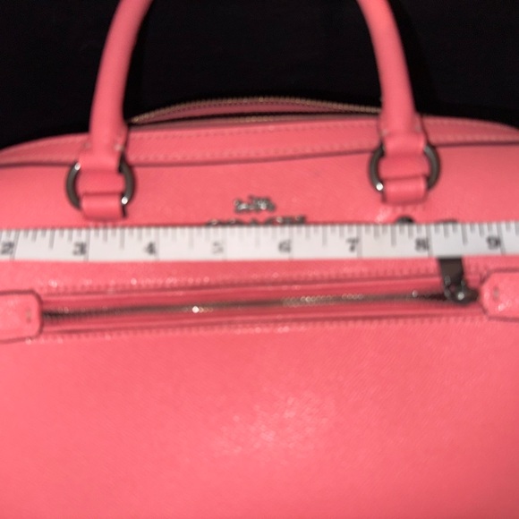 Coach Coral Leather Satchel and Matching Wallet - Picture 8 of 16